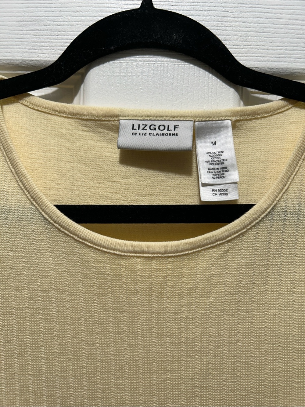 Yellow Ribbed Sleeveless Top - Picture 2 of 5